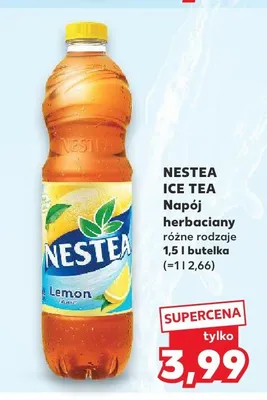 Napój herbaciany Nestea Ice Tea Lemon promocja w Kaufland