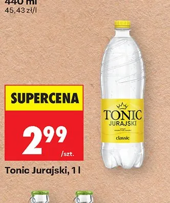 Tonic Jurajski classic promocja w Biedronka
