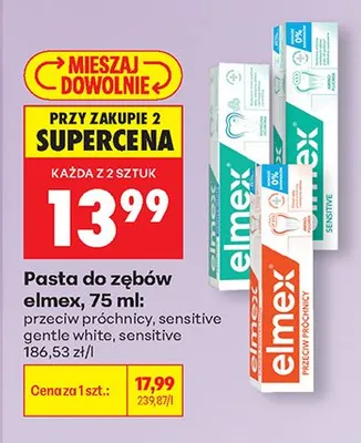 Pasta do zębów przeciw próchnicy promocja w Biedronka