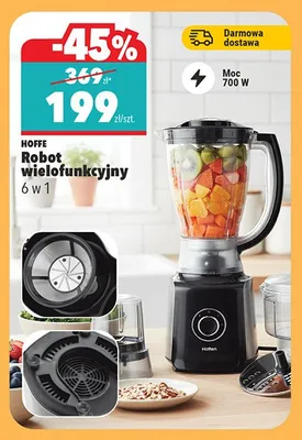 Robot wielofunkcyjny 6 w 1 promocja w Biedronka
