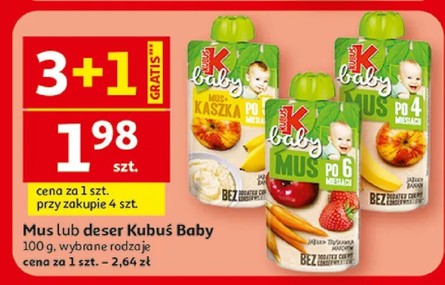 Mus Kubuś Baby promocja w Auchan