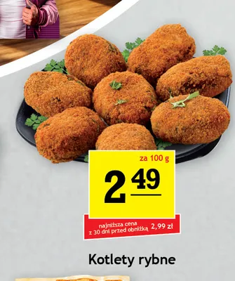 Kotlety rybne promocja w Gram Market