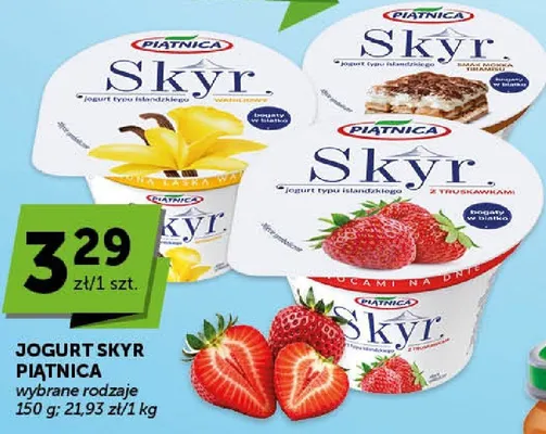 Jogurt skyr waniliowy promocja w ABC