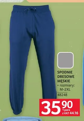 Spodnie dresowe męskie promocja w Selgros