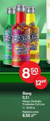 Napój Slang Truskawka-Cytryna promocja w Żabka