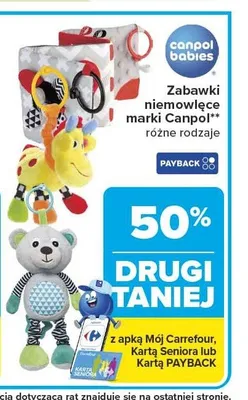 Zabawki niemowlęce Canpol babies promocja w Carrefour