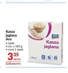 Kasza jaglana Aro promocja w Makro