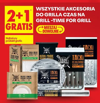 Akcesoria do grilla Czas na Grill - Time for Grill promocja w Biedronka