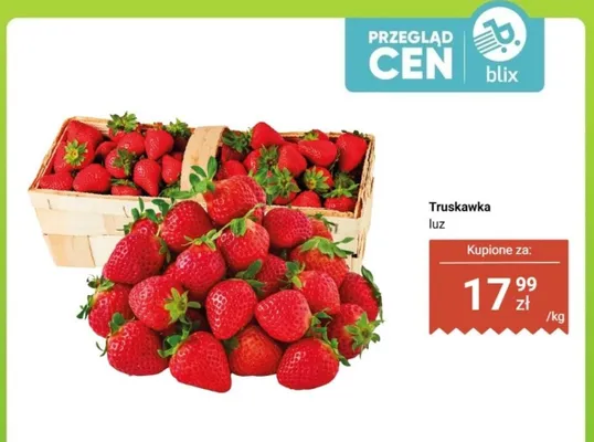 Truskawka luz promocja w Dino