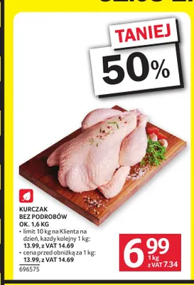 Kurczak bez podrobów promocja w Selgros