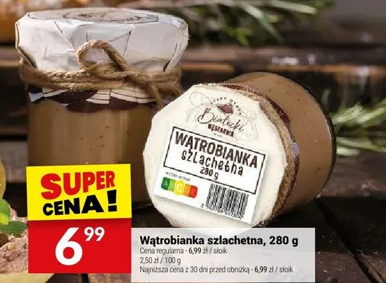 Wątrobianka szlachetna Białecki Kuchnia promocja w Twój Market