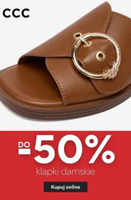 Klapki damskie U.S. Polo Assn. promocja w CCC