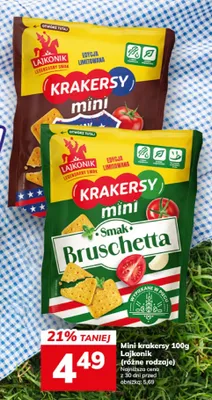 Krakersy mini promocja w Hitpol