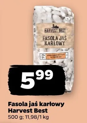 Fasola jaś karłowy Harvest Best promocja w Netto