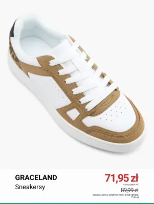 Sneakersy Graceland promocja w Deichmann