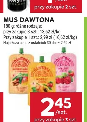 Mus Dawtona promocja w Stokrotka