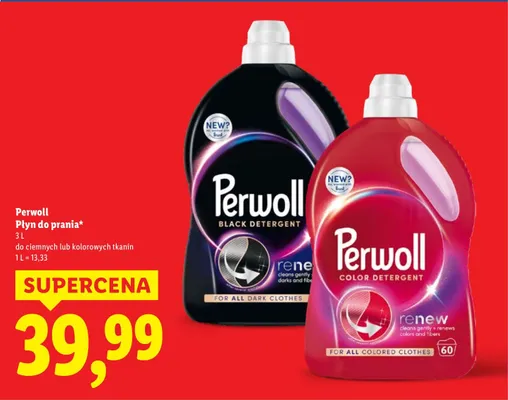 Płyn do prania Black Detergent promocja w Lidl
