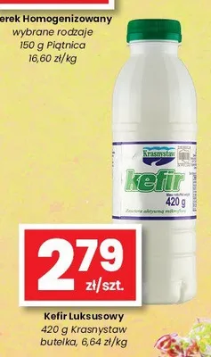 Kefir luksusowy Krasnystaw promocja w emma MARKET