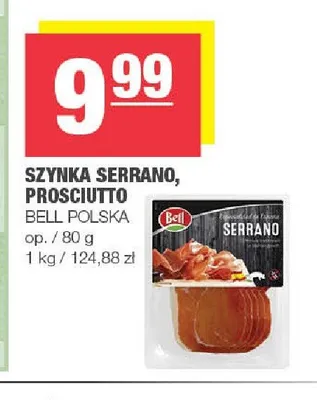 Szynka Serrano Bell promocja w SPAR