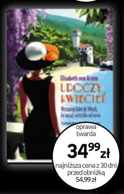 Książka Lroczy kwiecień Elizabeth von Arnim oprawa twarda promocja w Empik