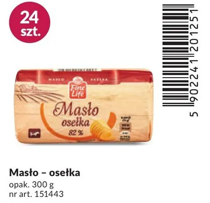 Masło - osełka promocja w Makro