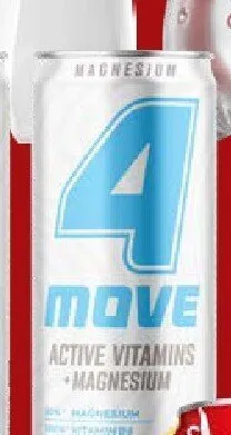 Napój witaminowy 4Move Active Vitamins Magnesium promocja w Lidl