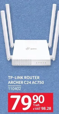 Router TP-LINK ARCHER C24 AC750 110402 promocja w Selgros