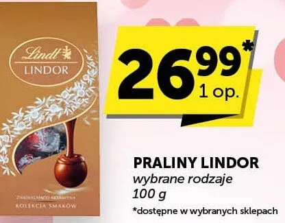 Praliny Lindor promocja w Groszek