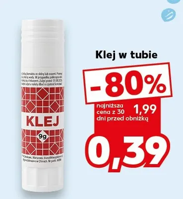 Klej w tubie promocja w Kaufland