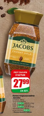 Kawa rozpuszczalna 2 rodzaje promocja w Dino