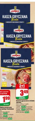 Kasza gryczana biała Janex 4-pak 100 g promocja w Dino
