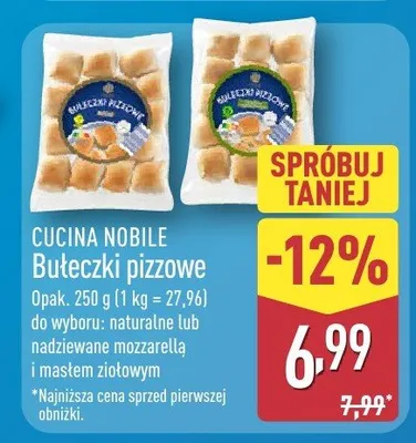 Bułeczki pizzowe promocja w Aldi