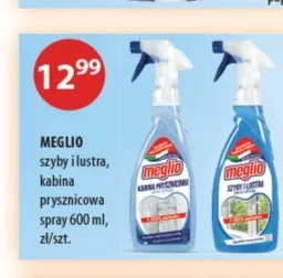 Płyn do szyb i luster spray Meglio promocja w Drogerie Laboo