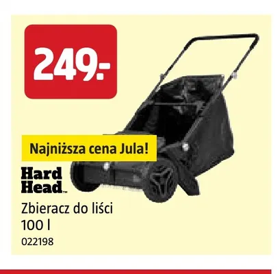 Zbieracz do liści 100 l Hard Head promocja w Jula