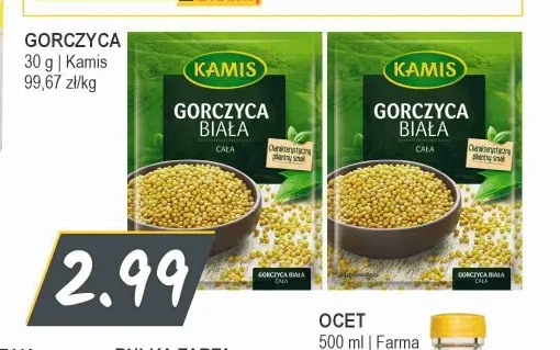 Gorczyca biała Kamis promocja w Słoneczko