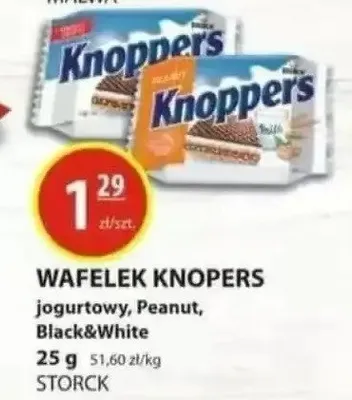 Wafelek jogurtowy, Peanut, Black&White promocja w Zielony Koszyk