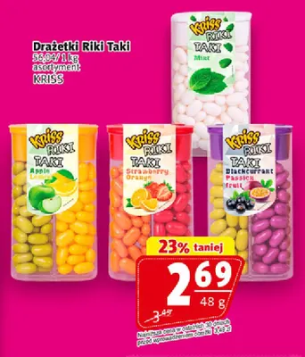 Drażetki Riki Taki Kriss promocja w Prim Market
