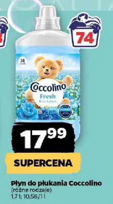 Płyn do płukania Coccolino promocja w Netto