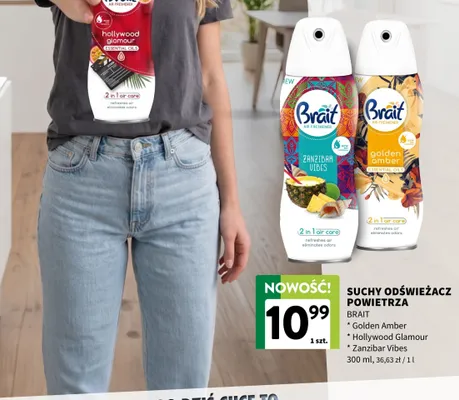 Suchy odświeżacz powietrza Brait Zanzibar Vibes promocja w Intermarche