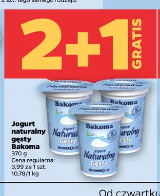Jogurt naturalny Kesem promocja w Netto