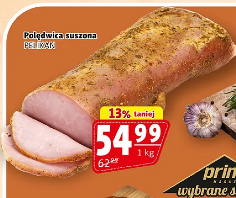 Polędwica suszona Pelikan promocja w Prim Market
