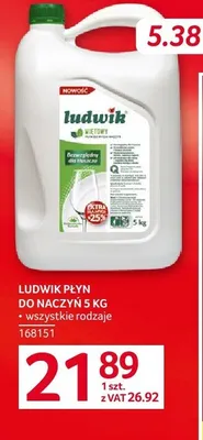 Płyn do naczyń Ludwik promocja w Selgros
