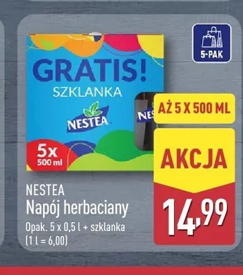 Napój herbaciany Nestea 5-pak promocja w Aldi