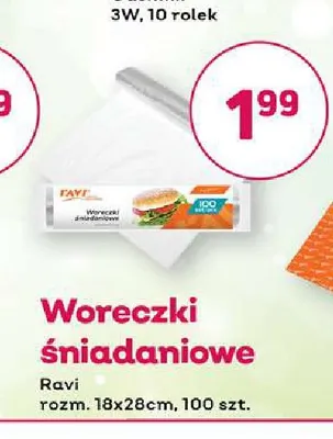 Woreczki śniadaniowe Ravi promocja w Bliski