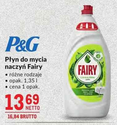 Płyn do mycia naczyń Fairy promocja w Makro