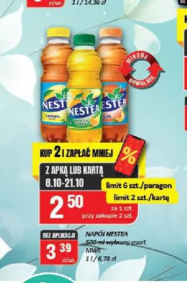 Napój Nestea promocja w Chorten
