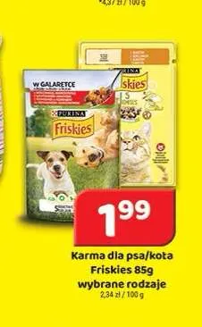 Karma dla psa Friskies promocja w Delfin