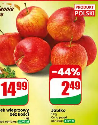 Boczek wieprzowy bez kości promocja w Dino