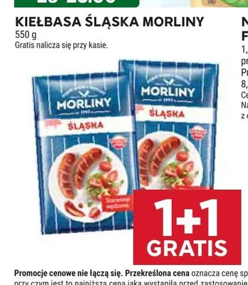 Kiełbasa Śląska Morliny promocja w Stokrotka