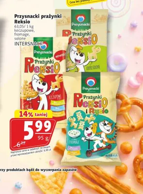 Prażynki Reksio Przysnacki Fromage promocja w Prim Market